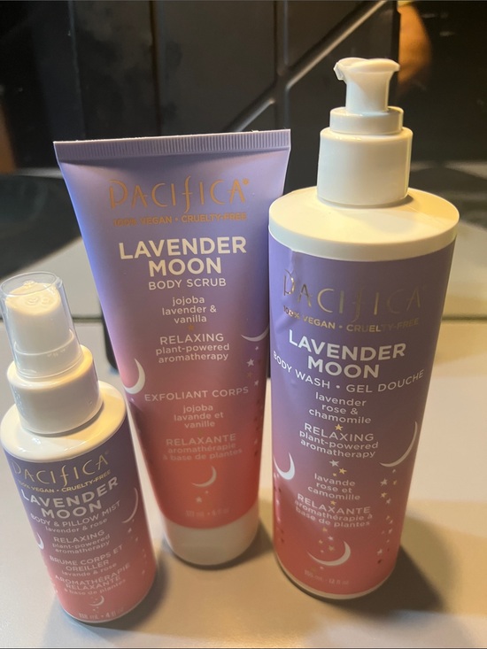 Pacifica Other - Pacifica Lavender Moon Body Wash Bottle - Purple & Pink Gradient